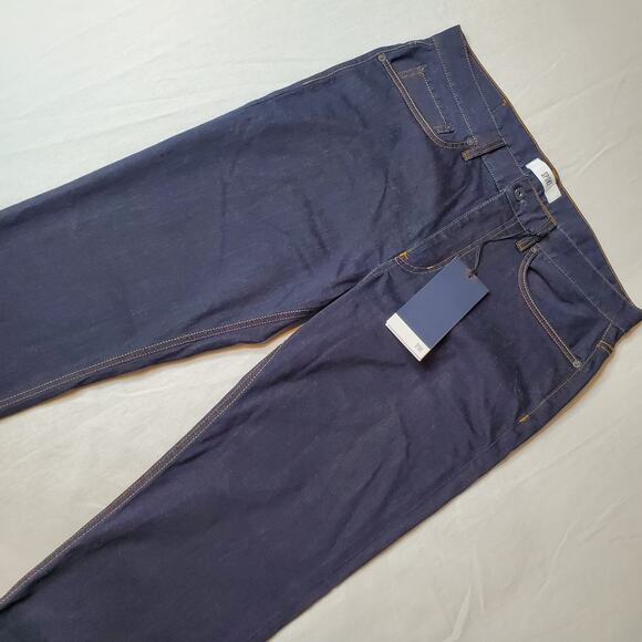 Spoke Jeans Men's Size 33X28 NWT Build B 10oz. Travel Jeans Dark Blue - Picture 1 of 10